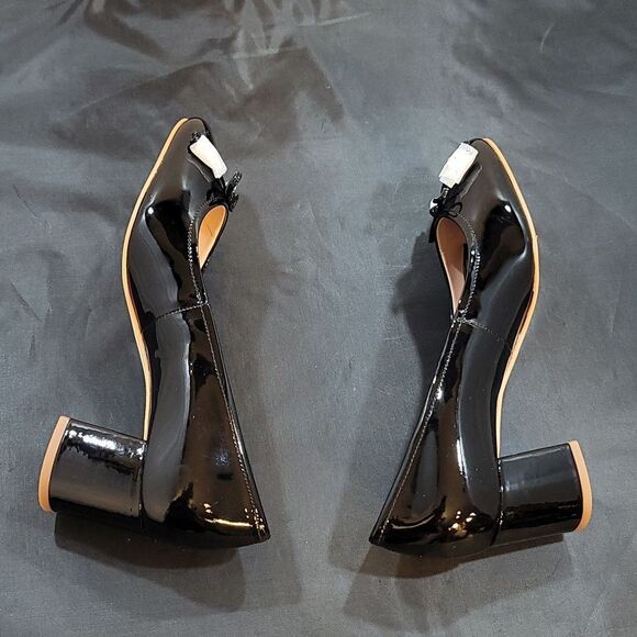 BRAND NEW KATE SPADE NEW YORK WOMEN'S BEV BOW PATENT LEATHER BLOCK HEEL - Picture 13 of 15